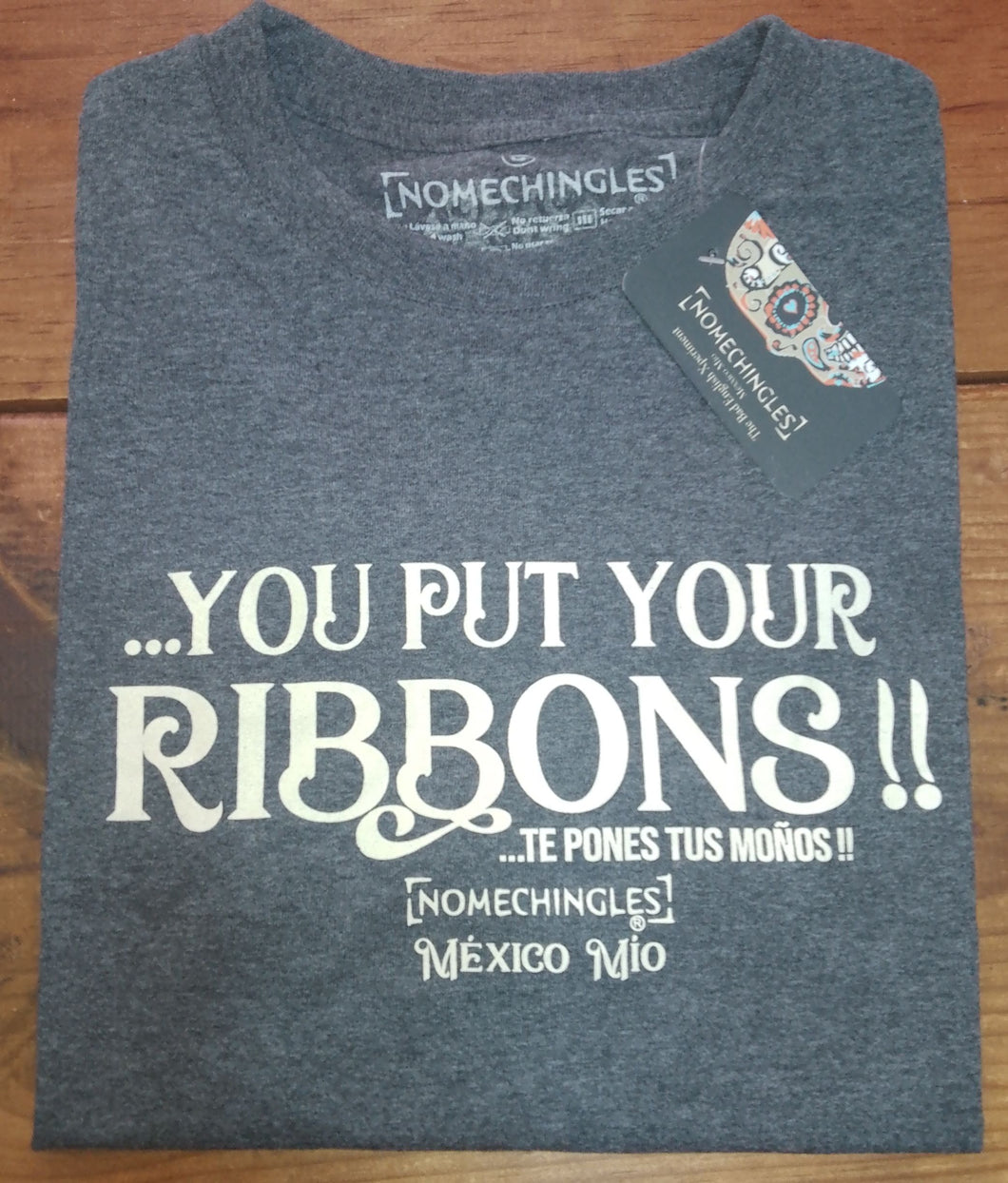 ...YOU PUT YOUR RIBBONS!!